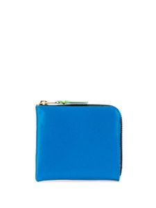 Comme Des Garçons Wallet portefeuille Super Fluo - Bleu