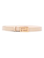 Versace ceinture Greca Goddess en cuir - Tons neutres