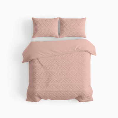 Dekbedovertrek Teddy Jacquard - Roze - Lits-Jumeaux (240x220 Cm) - Roze Microvezel Teddy - Patroon - Zydante - Dekbed-Discounter.nl Dekbedovertrek Teddy Jacquard - Roze - Lits-Jumeaux (240x220 Cm) - Roze Microvezel Teddy - Patroon - Zydante - Dekbed-Discounter.nl