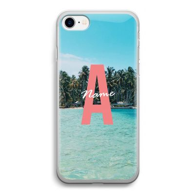 Pacific Dream: iPhone SE 2020 Transparant Hoesje