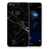 Huawei P10 Lite TPU Siliconen Hoesje Marmer Zwart - Origineel Cadeau Vader - thumbnail