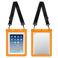 Pictet.Fino RH02 IPX8 Universele Waterdichte Hoes 13 - iPad, Tablet - Oranje - thumbnail