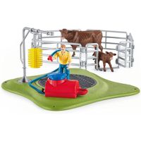 Schleich Happy Cow Wash Speelset Schleich Happy Cow Wash Speelset
