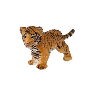 Plastic speelgoed figuur tijger welpje 3,5 cm   -