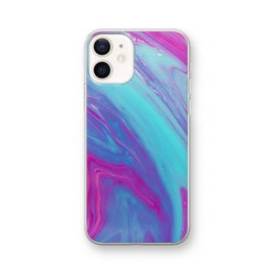 Zweverige regenboog: iPhone 12 Transparant Hoesje