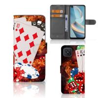 OPPO Reno4 Z | Wallet Case | met Pasjes | Casino