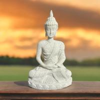 Boeddha Wit Glitters - Decoratie & Sfeer - Spiritueelboek.nl
