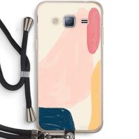 Saturday Flow: Samsung Galaxy J3 (2016) Transparant Hoesje met koord