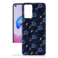 TPU bumper voor OPPO A96 | OPPO A76 Voetbal