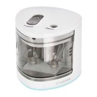 Dubbel Elektrische Puntenslijper, Wit