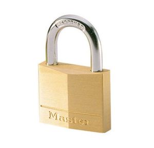 Masterlock 40mm - 22mm hardened steel shackle, 6mm diam. - double locking - 4-pin - 140EURD