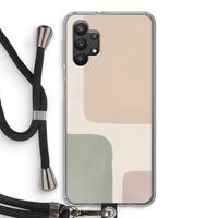 Geo #7: Samsung Galaxy A32 5G Transparant Hoesje met koord