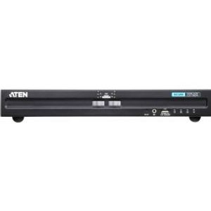ATEN CS1182H KVM-switch Rack-montage Zwart