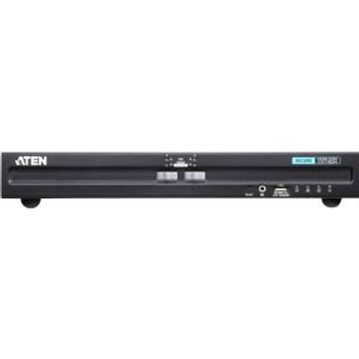 ATEN CS1182H KVM-switch Rack-montage Zwart