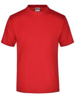 James & Nicholson JN001 Round-T Medium - Tomato - S