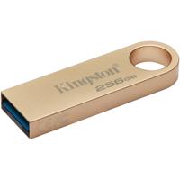 Kingston datatraveler se9 g3 256 gb usb-stick (goud, dtse9g3/256gb, usb-a 3.2 (5 gbit/s))