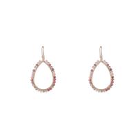 Day&Eve Hang Oorbellen Beads Open Drop Multi Mix | Goud