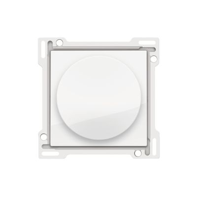 Niko Original centraalplaat met 1-0-2 standen draaiknop voor motoren bright white