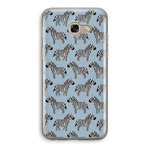 Zebra: Samsung Galaxy A5 (2017) Transparant Hoesje