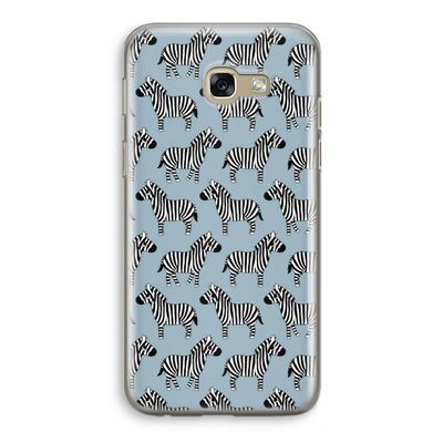 Zebra: Samsung Galaxy A5 (2017) Transparant Hoesje