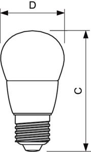Philips CorePro LED 50765000 energy-saving lamp Warm wit 2700 K 40 W E27