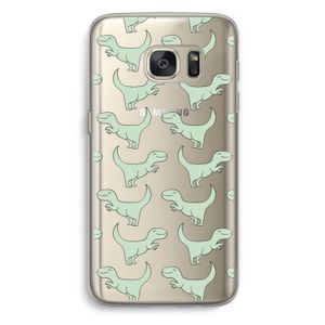 Dinos: Samsung Galaxy S7 Transparant Hoesje
