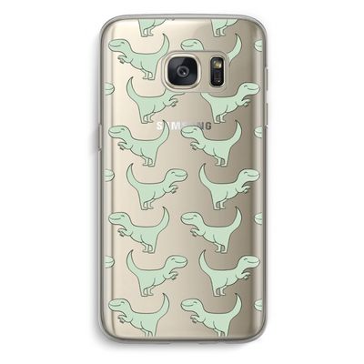 Dinos: Samsung Galaxy S7 Transparant Hoesje