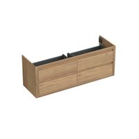 Onderkast Forzalaqua Gela 160x51x60 cm 4 Softclose Lades Eiken Oyster Forzalaqua