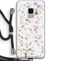 Terrazzo N°8: Samsung Galaxy S9 Transparant Hoesje met koord Terrazzo N°8: Samsung Galaxy S9 Transparant Hoesje met koord