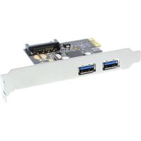 InLine 76666L interfacekaart/-adapter Intern USB 3.2 Gen 1 (3.1 Gen 1)