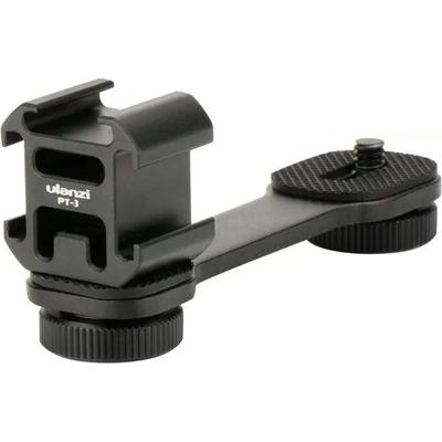 Ulanzi PT-3 Triple Cold Shoe Mount met verlengstuk