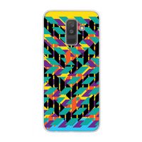 Skew Bee 1: Samsung Galaxy A6 Plus (2018) Transparant Hoesje