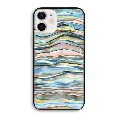 Watercolor Agate: iPhone 12 Pro Biologisch afbreekbaar hoesje