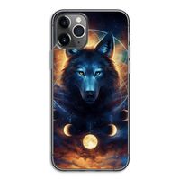 Wolf Dreamcatcher: iPhone 11 Pro Transparant Hoesje