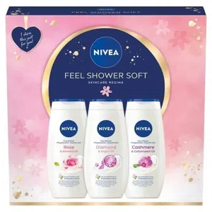 Nivea Feel Shower Soft Geschenkset- 3 stuks