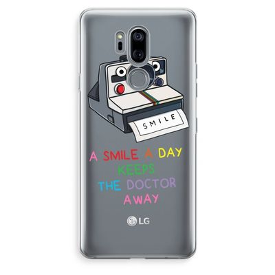 Smile: LG G7 Thinq Transparant Hoesje