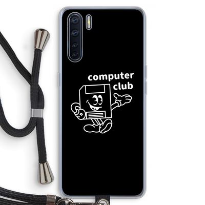 Floppyhead: Oppo A91 Transparant Hoesje met koord