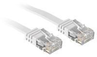 LINDY 47501 RJ45 Netwerkkabel, patchkabel CAT 6 U/UTP 1.00 m Wit 1 stuk(s) - thumbnail