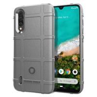 Volledige dekking schokbestendig TPU Case voor Xiaomi mi a3 Lite (grijs)