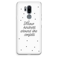Confetti: LG G7 Thinq Transparant Hoesje