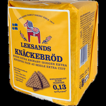 Leksands Knackebrod Rogge Extra Krokant 200g bij Jumbo
