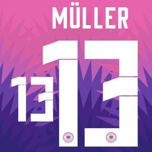 Müller 13 (Officiële Duitsland Away Bedrukking 2024-2025)