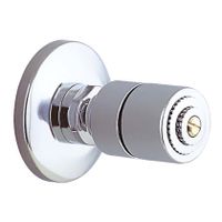 Xenz Pure opbouw zijdouche rond chroom