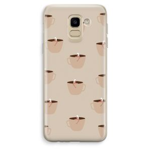 Morning coffee: Samsung Galaxy J6 (2018) Transparant Hoesje