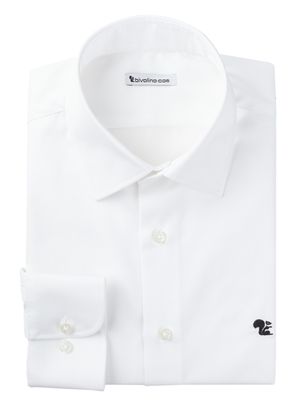 CATANIA - twill wit heren overhemd - RIBU 1-THOMAS MASON