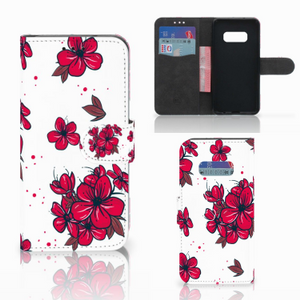 Samsung Galaxy S10e Hoesje Blossom Red