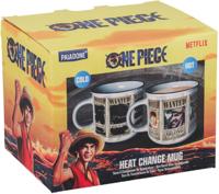 One Piece Heat Change Mug - Wanted Posters