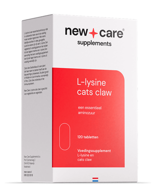 New Care L-Lysine Cats Claw Tabletten