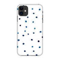 Blauwe stippen: Volledig geprint iPhone 11 Hoesje - thumbnail
