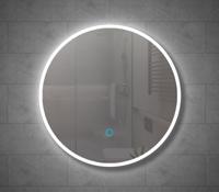 Badkamerspiegel Infinity | 80 cm | Rond | Directe en indirecte LED verlichting | Touch button